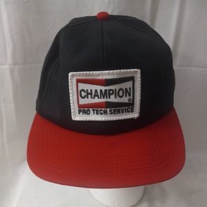 Vintage Champion Pro Tech Service Hat Adjustable K-Products Made in USA Patch